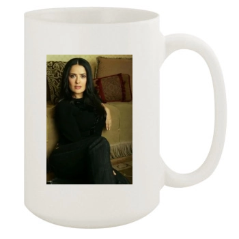 Salma Hayek 15oz White Mug