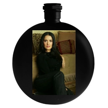 Salma Hayek Round Flask