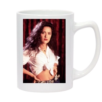 Salma Hayek 14oz White Statesman Mug