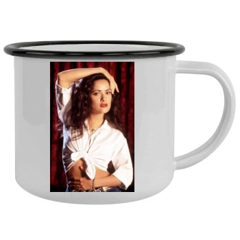 Salma Hayek Camping Mug