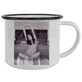 Salma Hayek Camping Mug