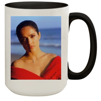 Salma Hayek 15oz Colored Inner & Handle Mug