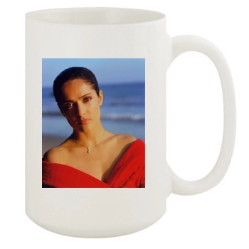 Salma Hayek 15oz White Mug