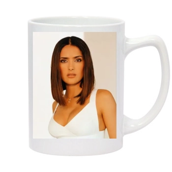 Salma Hayek 14oz White Statesman Mug