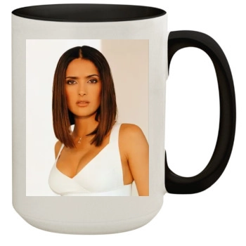 Salma Hayek 15oz Colored Inner & Handle Mug