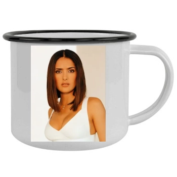 Salma Hayek Camping Mug