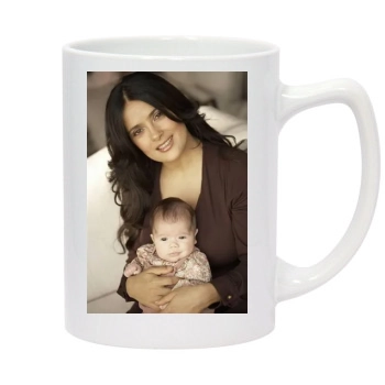 Salma Hayek 14oz White Statesman Mug