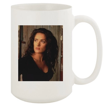 Salma Hayek 15oz White Mug