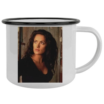 Salma Hayek Camping Mug