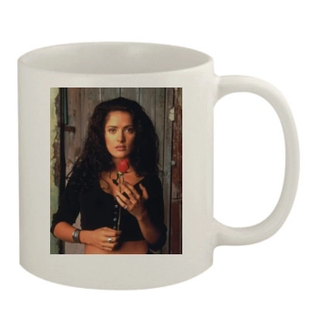 Salma Hayek 11oz White Mug