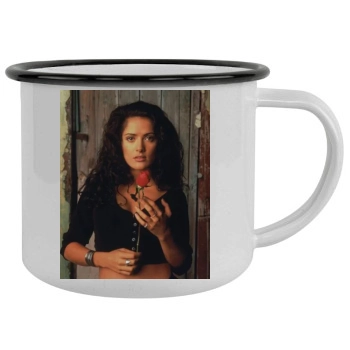 Salma Hayek Camping Mug