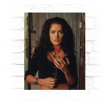 Salma Hayek Metal Wall Art