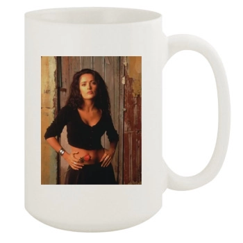 Salma Hayek 15oz White Mug