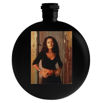 Salma Hayek Round Flask