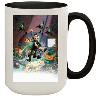 Flushed Away (2006) 15oz Colored Inner & Handle Mug