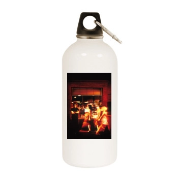 High Fidelity (2000) White Water Bottle With Carabiner