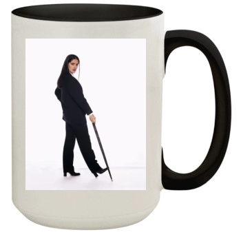 Salma Hayek 15oz Colored Inner & Handle Mug