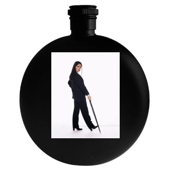 Salma Hayek Round Flask