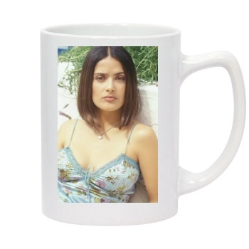 Salma Hayek 14oz White Statesman Mug