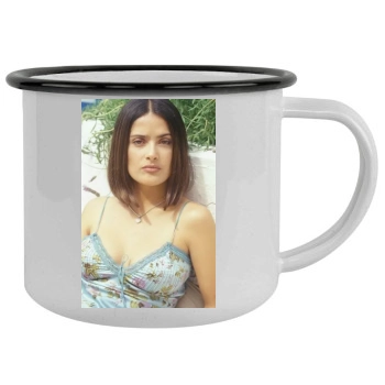 Salma Hayek Camping Mug