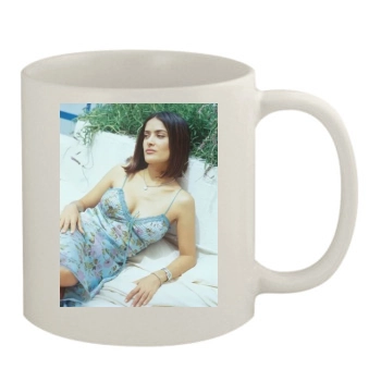 Salma Hayek 11oz White Mug