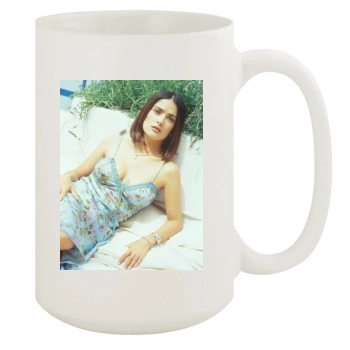 Salma Hayek 15oz White Mug