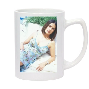 Salma Hayek 14oz White Statesman Mug