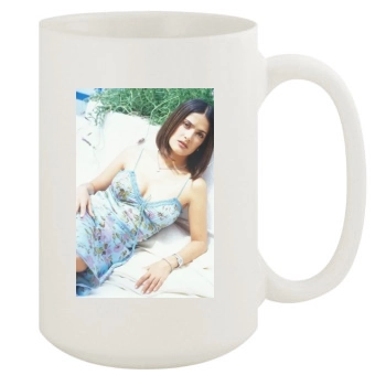 Salma Hayek 15oz White Mug