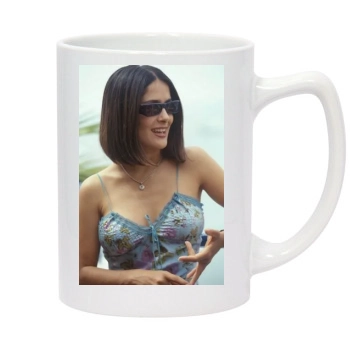 Salma Hayek 14oz White Statesman Mug