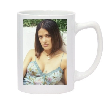 Salma Hayek 14oz White Statesman Mug