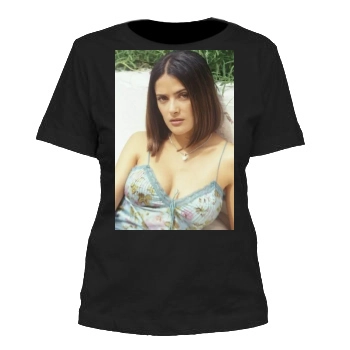 Salma Hayek Women's Cut T-Shirt