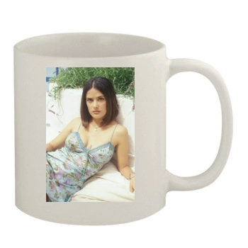 Salma Hayek 11oz White Mug