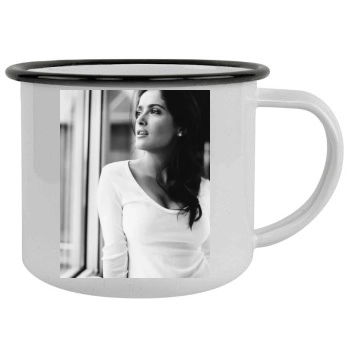 Salma Hayek Camping Mug