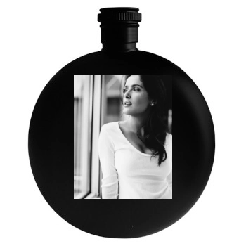 Salma Hayek Round Flask