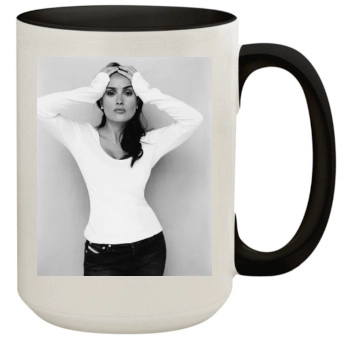 Salma Hayek 15oz Colored Inner & Handle Mug