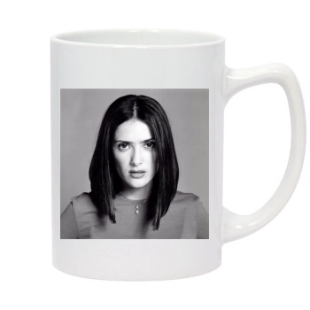 Salma Hayek 14oz White Statesman Mug