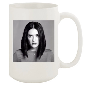 Salma Hayek 15oz White Mug