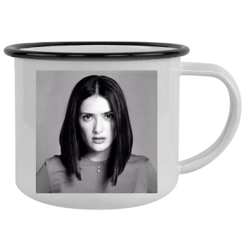 Salma Hayek Camping Mug