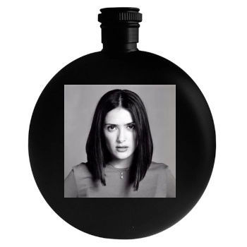 Salma Hayek Round Flask