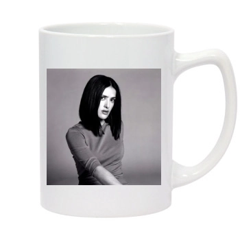 Salma Hayek 14oz White Statesman Mug