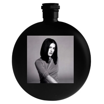 Salma Hayek Round Flask