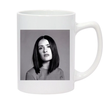 Salma Hayek 14oz White Statesman Mug