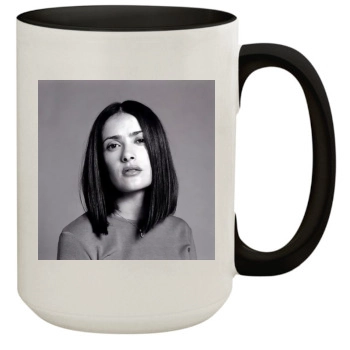 Salma Hayek 15oz Colored Inner & Handle Mug