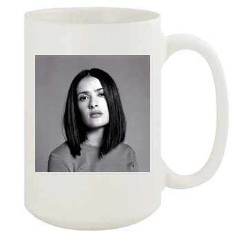 Salma Hayek 15oz White Mug