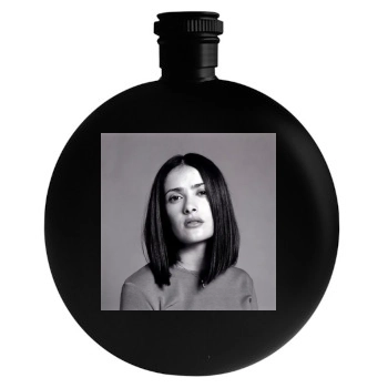 Salma Hayek Round Flask