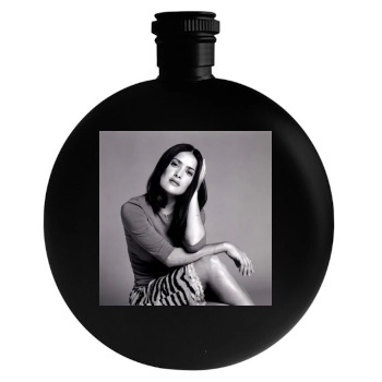 Salma Hayek Round Flask