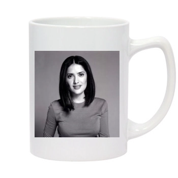 Salma Hayek 14oz White Statesman Mug