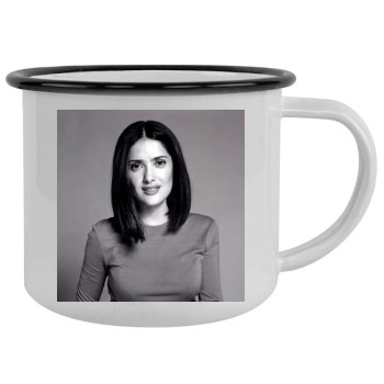 Salma Hayek Camping Mug