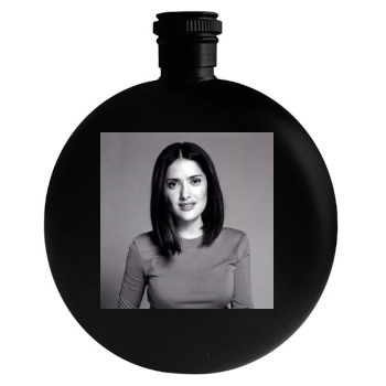 Salma Hayek Round Flask