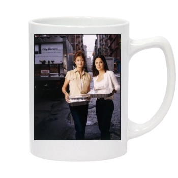 Salma Hayek 14oz White Statesman Mug